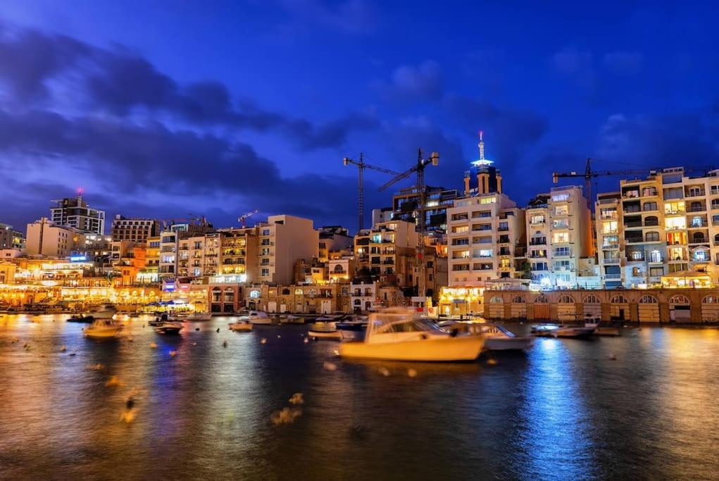 Urban Front - Walking Distance From Paceville And St George Bay Beach Is-Swieqi Eksteriør bilde