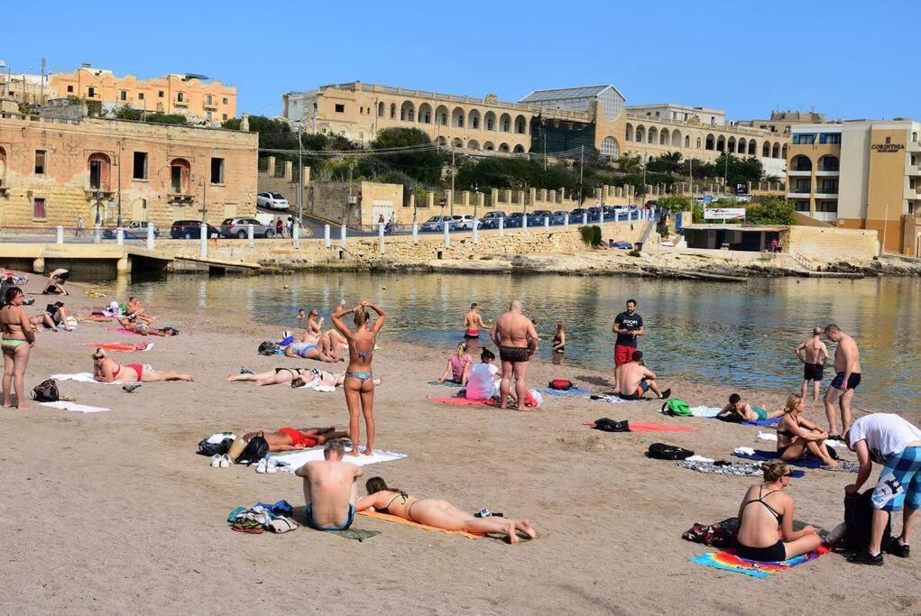 Urban Front - Walking Distance From Paceville And St George Bay Beach Is-Swieqi Eksteriør bilde